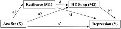 Resilience and Higher Education Support as Protective Factors for Student Academic Stress and Depression During Covid-19 in the Netherlands